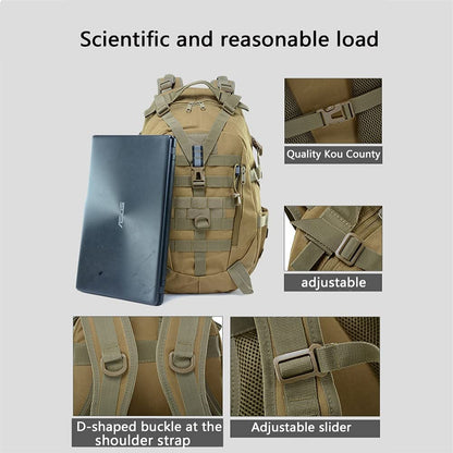 Backpack for Men Tactical Backpack, Large Camping Backpack Travel Backpack for Men Hiking Bag