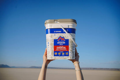 Essential Bucket | Freeze Dried Backpacking & Camping Food | 22 Servings | Gluten-Free