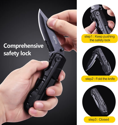  Tactical Multitool Pocket Knife