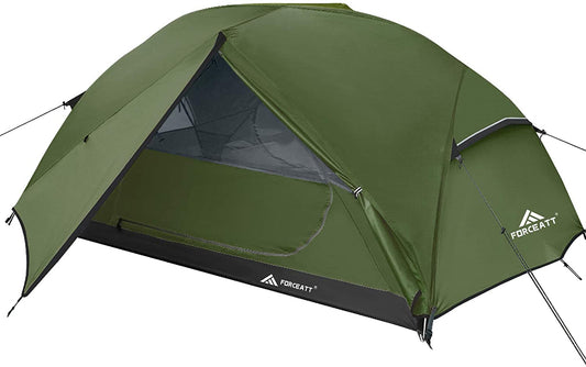 Tent for 2 and 3 Person Is Waterproof and Windproof, Camping Tent for 3 to 4 Seasons,Lightweight Aluminum Pole Backpacking Tent Can Be Set up Quickly,Great for Hiking