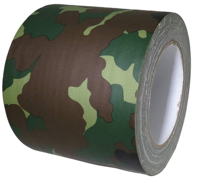 T.R.U. CDT-36 Industrial Grade Duct Tape. Waterproof and UV Resistant. Multiple Colors Available. 25 Yards. (Camouflage/Military, 2 In.)