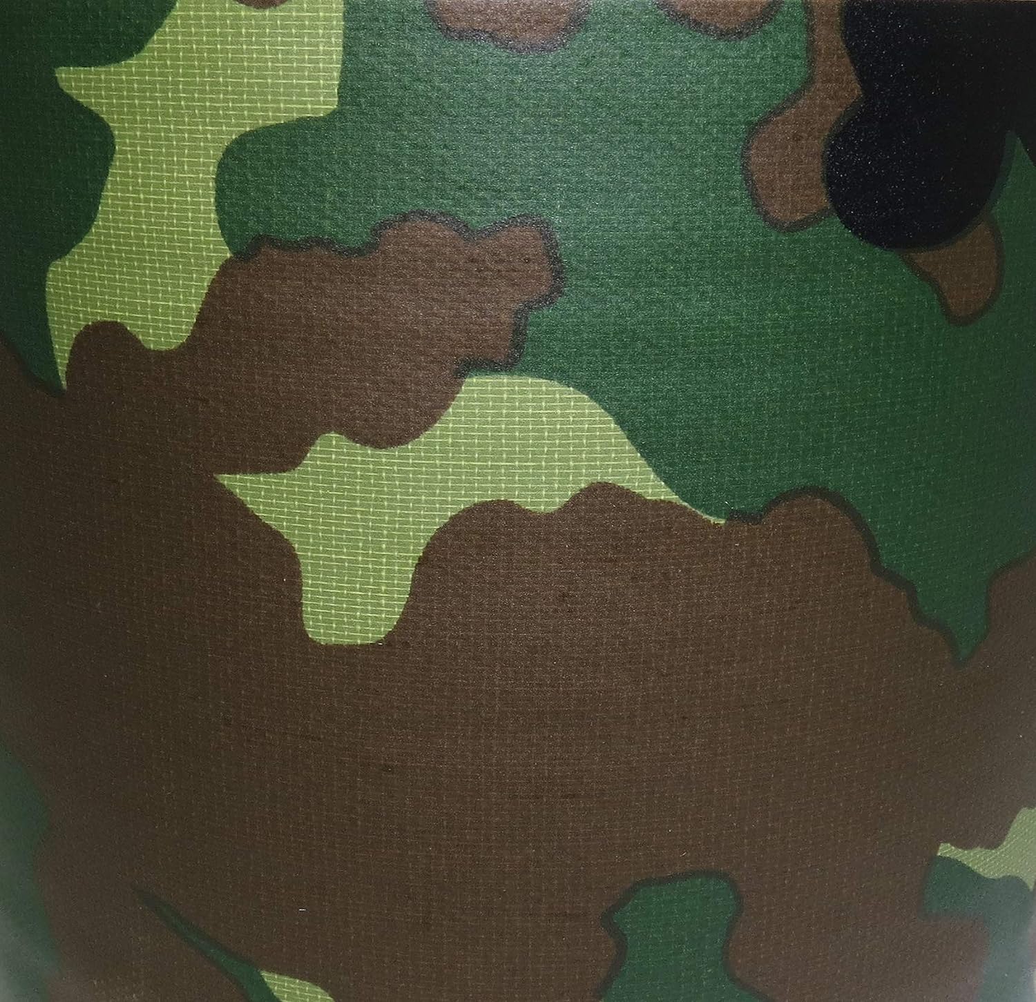 T.R.U. CDT-36 Industrial Grade Duct Tape. Waterproof and UV Resistant. Multiple Colors Available. 25 Yards. (Camouflage/Military, 2 In.)