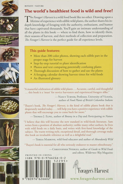 The Forager'S Harvest: a Guide to Identifying, Harvesting, and Preparing Edible Wild Plants