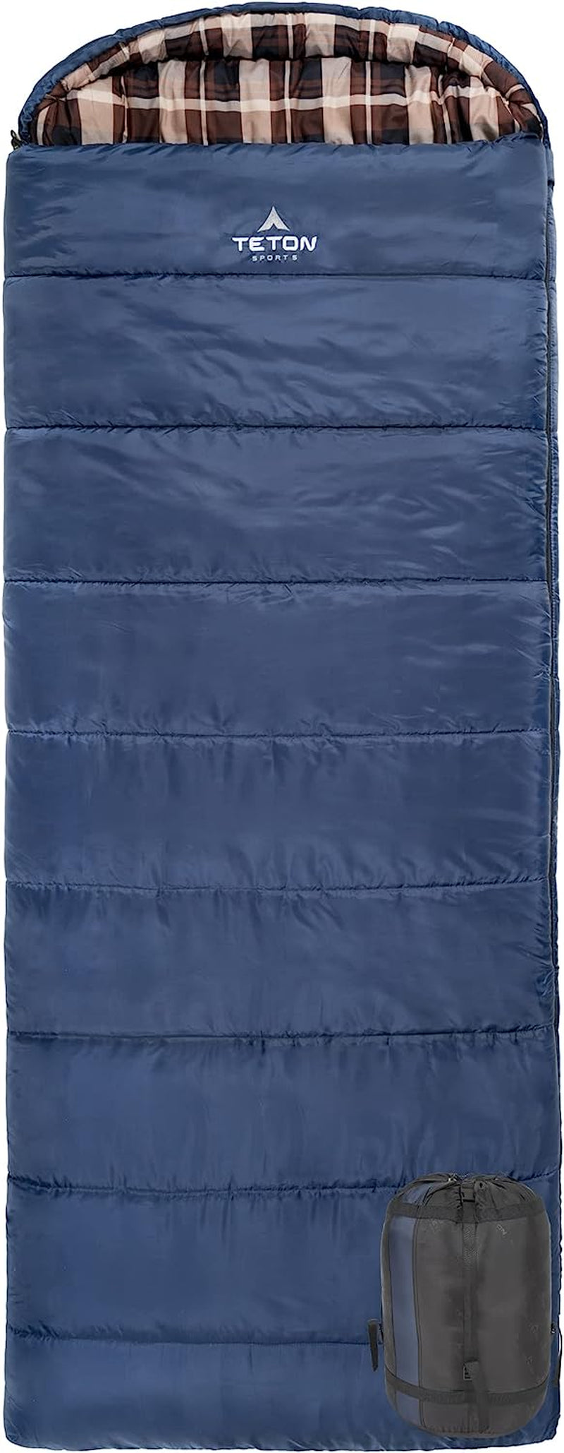 Celsius XL Sleeping Bag; Great for Family Camping; Free Compression Sack