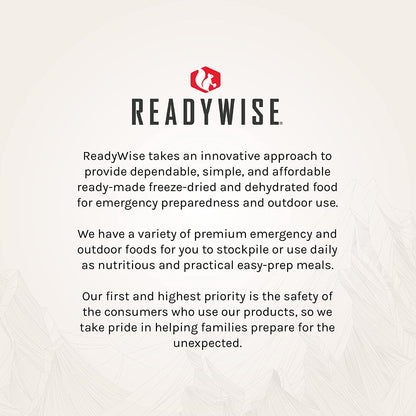 Emergency Food 30-Day Supply, Freeze-Dried Survival Food for Emergencies, Breakfast, Lunch, and Dinner, 2 Buckets, 25-Year Shelf Life, 298 Servings Total